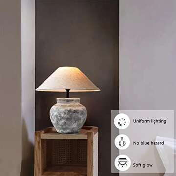 Stylish Handmade Ceramic Table Lamp for Home Decor