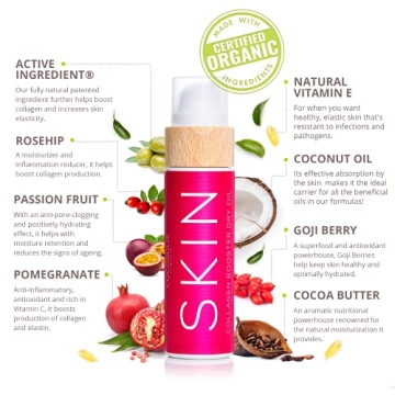 COCOSOLIS Collagen Booster Bio Oil for Youthful Skin