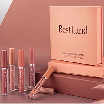 6Pcs Long-Lasting Matte Liquid Lipstick Set for All Occasions