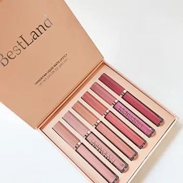 6Pcs Long-Lasting Matte Liquid Lipstick Set for All Occasions