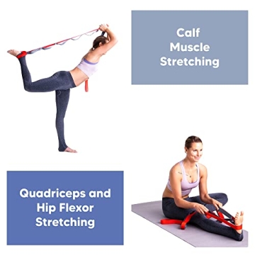 sport2people Stretching Strap - Yoga & Rehabilitation Tool