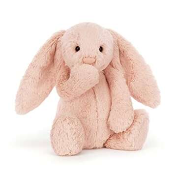 Jellycat Bashful Blush Bunny Medium Plush Toy - Perfect Gift