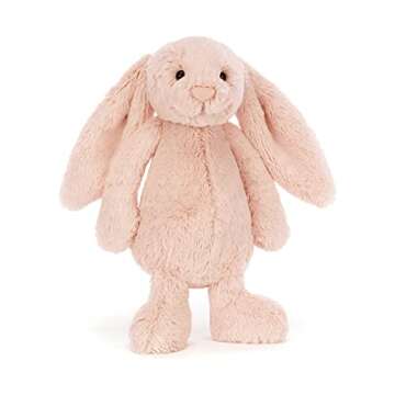 Jellycat Bashful Blush Bunny Medium Plush Toy - Perfect Gift