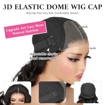 Glueless 26 Inch Wand Curl Wig for Effortless Style