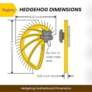 Hedgehog Featherboard for Table Saws | Enhance Workflow Today