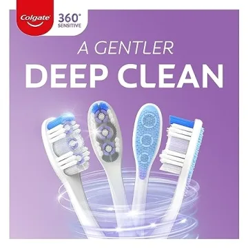 Colgate 360 Extra Soft Toothbrush for Sensitive Teeth & Gums