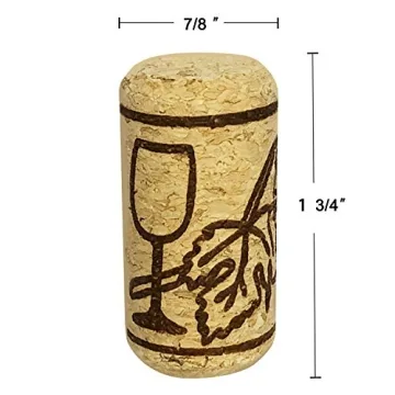FOSUTOU Quality Natural Wine Corks for Bottling Crafts