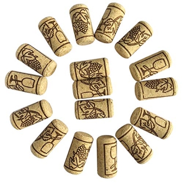 FOSUTOU Quality Natural Wine Corks for Bottling Crafts