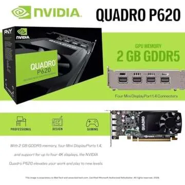 Dell Workstation 5060 – High-Performance PC with NVIDIA Quadro Graphics, 32GB RAM, and 1TB SSD for...