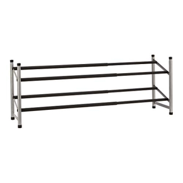 Amazon Basics 2-Tier Shoe Rack Easy Assembly