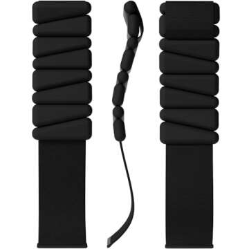 kure.fit Adjustable Wrist & Ankle Weights Set - 1lb Pairs | Versatile for Yoga, Walking, Running, Ba...