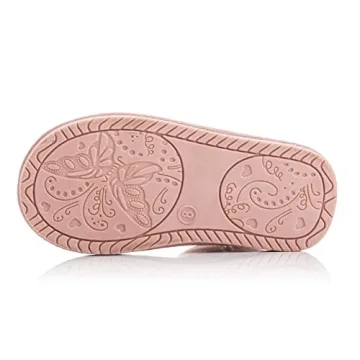 KRABOR Girls Glitter Snow Boots - Cute & Warm Winter Shoes