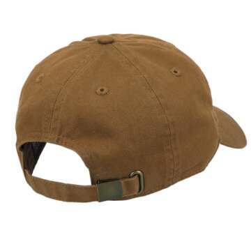 Gelante Baseball Caps Dad Hats 100% Cotton Polo Style Plain Blank Adjustable Size. 1819-Copper-1PC