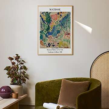 InSimSea Matisse Wall Art Prints for Elegant Home Decor