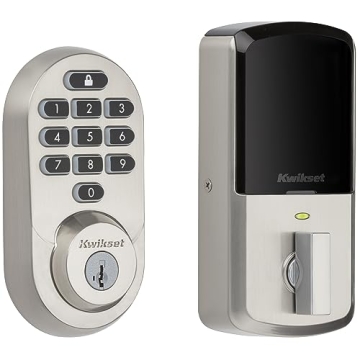 Kwikset Halo Wi-Fi Smart Lock Keyless Entry with SmartKey Security