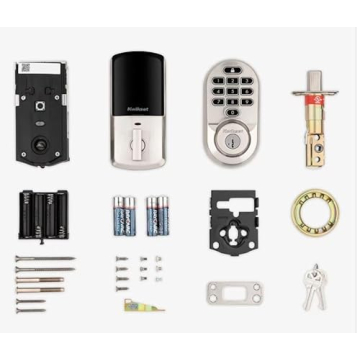 Wi-Fi Keyless Entry Smart Lock with Security Features