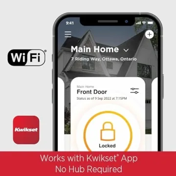 Wi-Fi Keyless Entry Smart Lock with Security Features