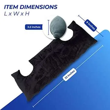 RENOVA MEDICAL WEAR Mastectomy Post Op Chest Pillow - Pink