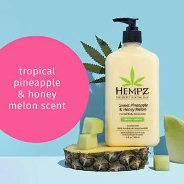 Hempz Body Lotion Two-Pack - Sweet Pineapple & Coconut