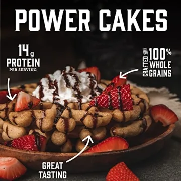 Kodiak Cakes Protein Pancake Power Cakes, Flapjack and Waffle Baking Mix, 20 Buttermilk 60 Ounce (Pack of 3)