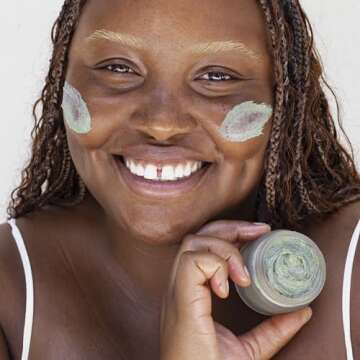 OSEA Seaglow Resurfacing Face Cleanser and Scrub 1.7oz - Facial Scrub - Facial Cleanser - 2-in1 Face Scrub & Cleanser for All Skin Types - Facial Exfoliator and Cleanser - Clean Beauty - Vegan