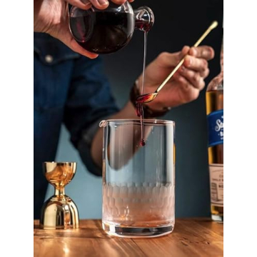 Elegant Cocktail Mixing Glass for Perfectly Stirred Drinks