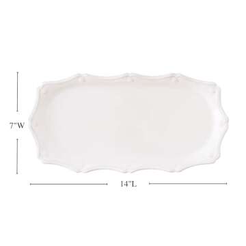 Stylish Juliska Whitewash Hostess Tray for Effortless Hosting
