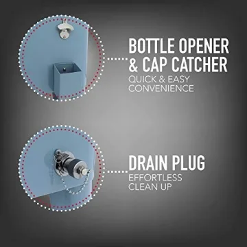 Permasteel 80-Qt Classic Outdoor Cooler with Retro Style