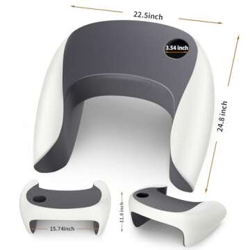 Olumoon Reading Pillow: Versatile Lap Desk with Memory Foam Support