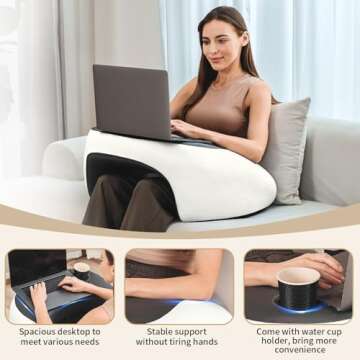 Comfortable Olumoon Reading Pillow with Memory Foam