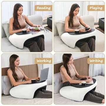 Comfortable Olumoon Reading Pillow with Memory Foam