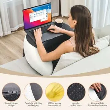 Comfortable Olumoon Reading Pillow with Memory Foam