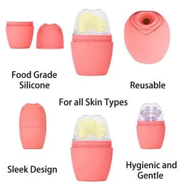 Evmliy Ice Roller for Face - Reusable Facial Treatment Tool