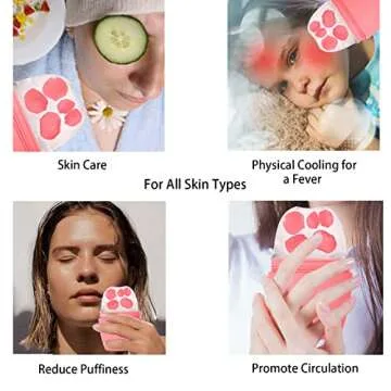 Evmliy Ice Roller for Face - Reusable Facial Treatment Tool