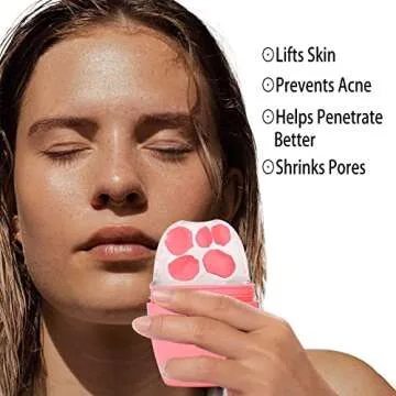 Evmliy Ice Roller for Face - Reusable Facial Treatment Tool
