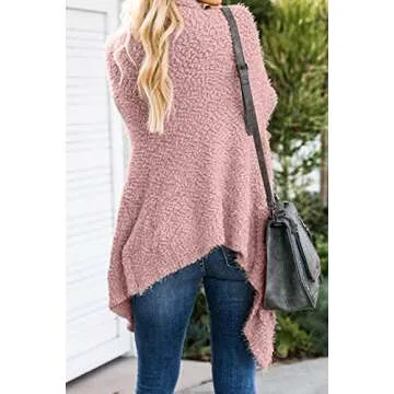 Dokotoo Women's Winter Chunky Knitted Cardigan with Pockets