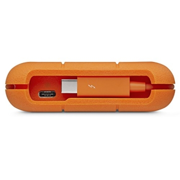 LaCie 4TB Rugged USB-C External Hard Drive Fast Reliable