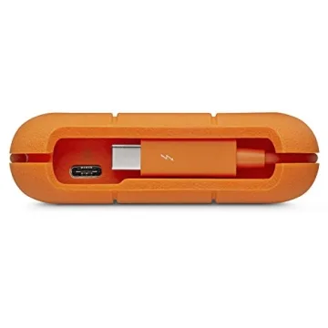 LaCie 4TB Rugged USB-C External Hard Drive Fast Reliable