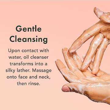 Rael Skin Care, Facial Cleanser - Oil to Foam, Gentle Foaming Face Wash, Korean Skincare, All Skin Types, Hydrating Vitamin B5, Cruelty Free (5.07 oz)