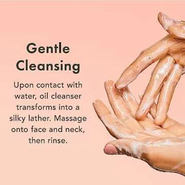 Rael Skin Care Facial Cleanser, Gentle Oil to Foam Wash 5.07 oz