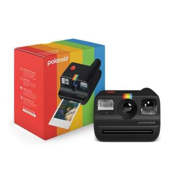 Polaroid Go Generation 2 - Mini Instant Film Camera - Black (9096) - Only Compatible with Go Film