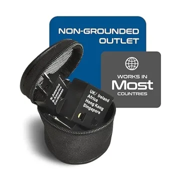 Ceptics Universal Travel Adapter Set for Convenient Worldwide Charging