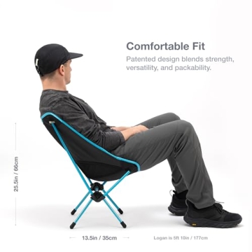 Helinox Chair One Lightweight Camping Chair, Compact & Durable