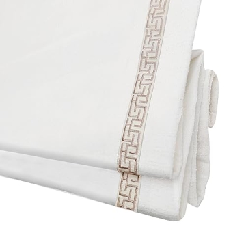 Elegant Cordless Roman Shades for Blackout & Light Filtering