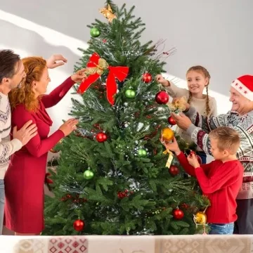 Festive Glitter Berry Stems for Christmas DIY Decor