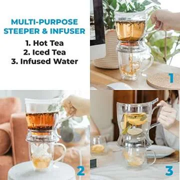 GROSCHE Aberdeen Tea Infuser Teapot - Stylish & Durable Design