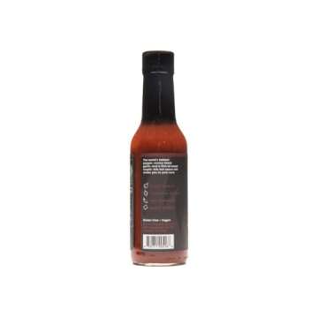 Black Garlic And Carolina Reaper Hot Sauce By Bravado Spice FEATURED ON HOT ONES Gluten Free, Vegan,...