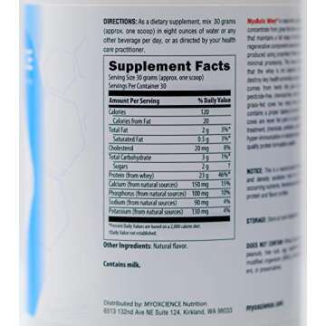 Myobolic Grassfed Whey Protein Vanilla - Pure Protein Boost