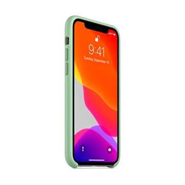Apple iPhone 11 Pro Beryl Silicone Case - Slim Fit, Wireless Charging Compatible, Water Resistant