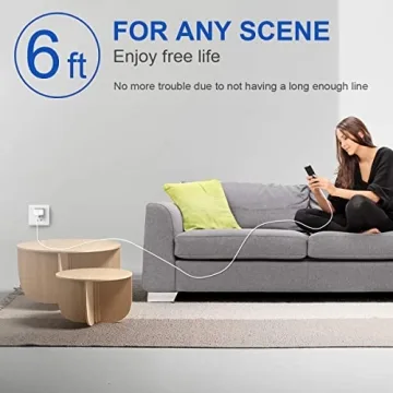 iPhone Super Fast Charger with 6FT Cables - 20W Power